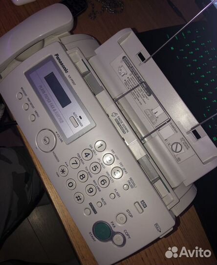 Факс panasonic KX-FP207