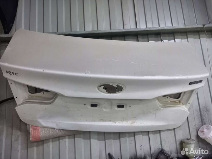 Крышка багажника на kia rio 3 седан