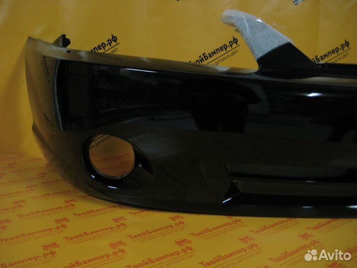 Бампер передний Kia Spectra цвет Черный жемчуг 2Z