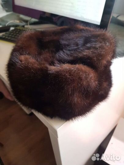 Мужская шапка норковая