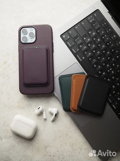 Магнитный кармашек для карты Magsafe wallet