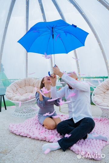 Гендер пати на крыше в Центре