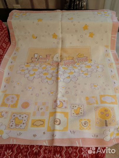 Одеяло детское шерстяное