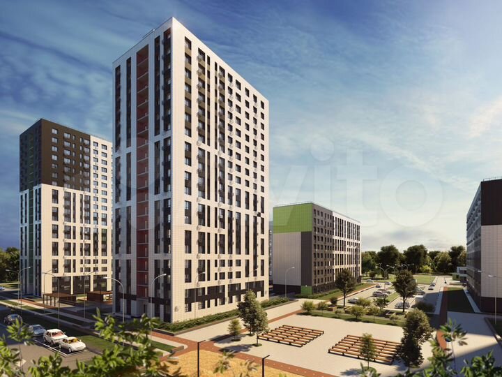 3-к. квартира, 95,4 м², 4/11 эт.