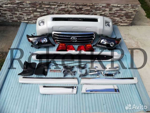 Комплект рестайлинга Land Cruiser 200 Полный