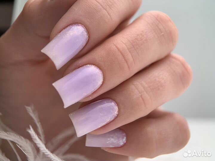 Маникюр с укреплением и покрытием гель лак