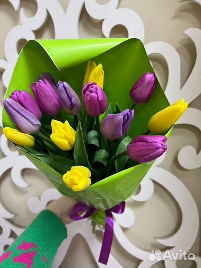 Букет тюльпаны цветы