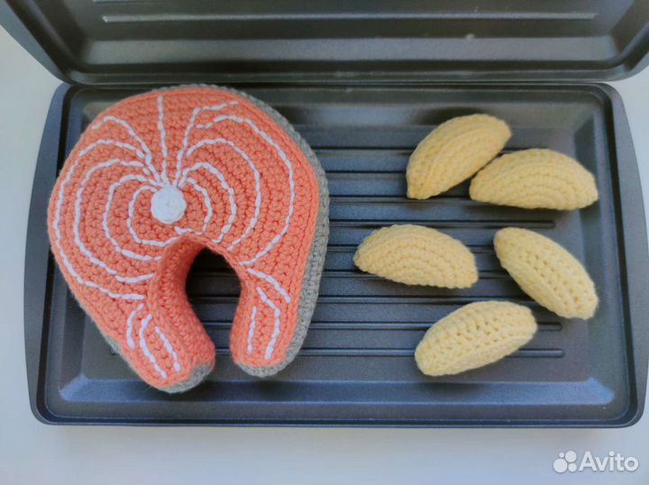 Вязаные игрушки, вязаная еда, вязаные вкусняшки