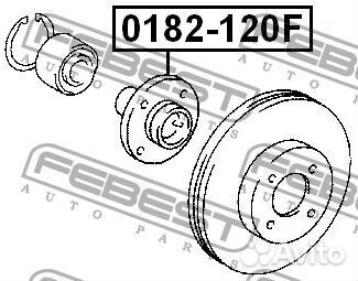 Ступица передняя