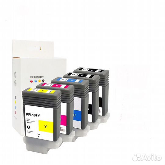 Новый Картридж PFI-107BK для Canon