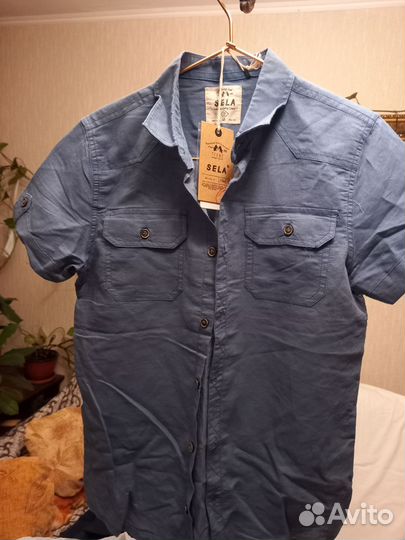Рубашка на мальчика 152