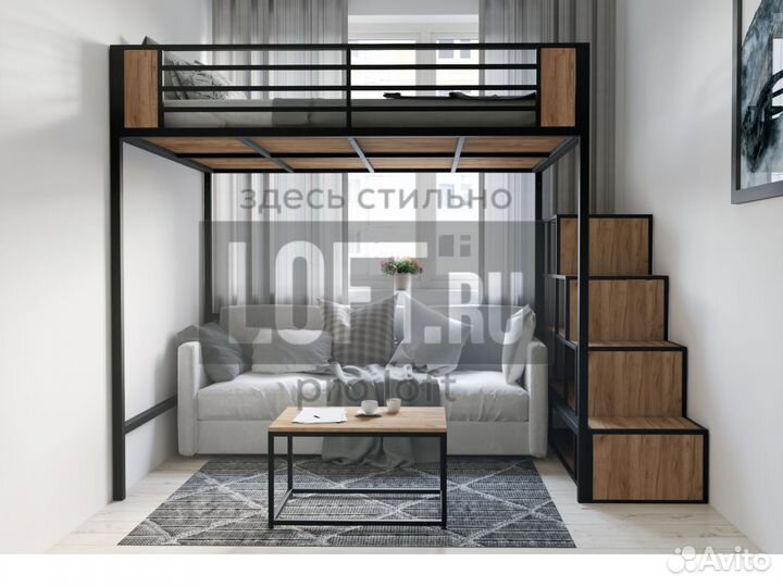 Кровать чердак 