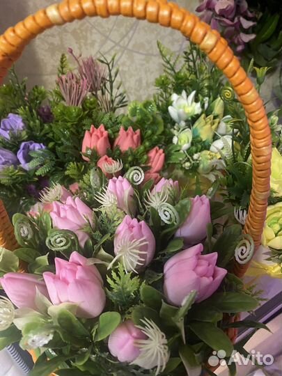 Букеты из мыла ручной работы