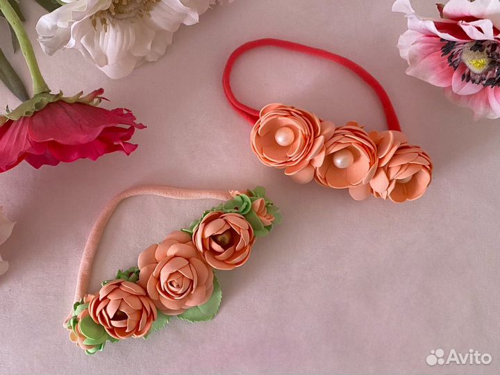 Повязки на голову для малышки