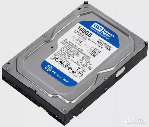 HDD, WD, WD1600aajb, IDE, 3,5