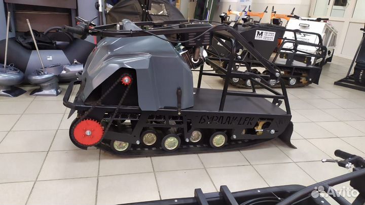 Мотобуксировщик Бурлак М2 LRK 15 л.с. э\зап