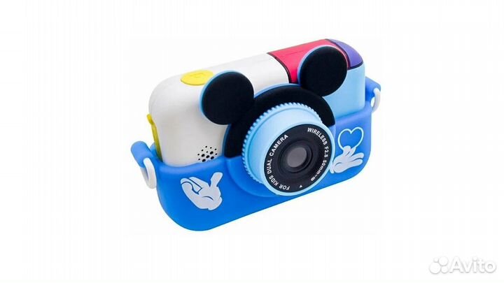 Детский фотоаппарат SmileZoom Микки Синий