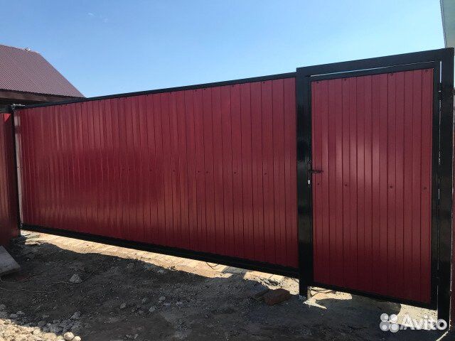 Откатные ворота комплект