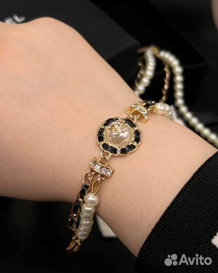 Чокер из жемчуга chanel