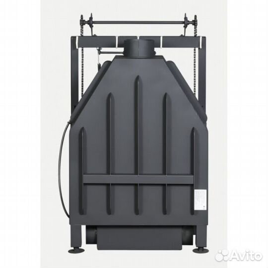 Каминная топка Альфа 700 с дымоходом 150