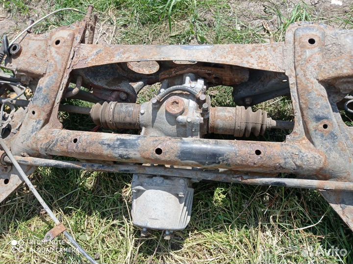 Редуктор Toyota Corolla Runx NZE124 1nzfe, задний