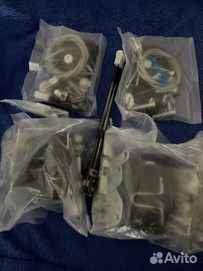 Бесшумные замки ваз 2107 (перед и зад )