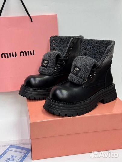 Ботинки зимние Miu Miu