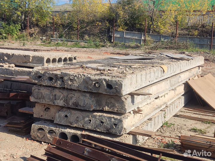 Плиты перекрытия бу