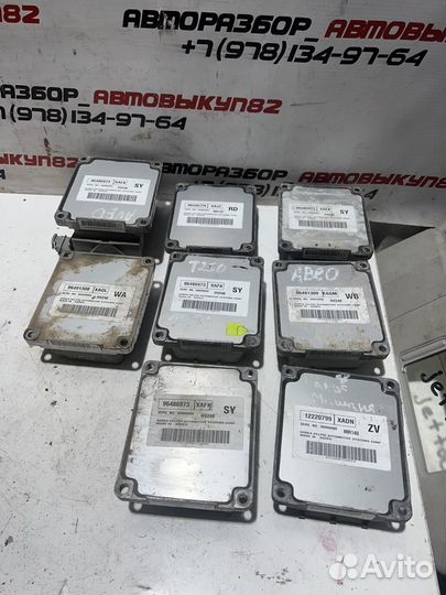 Эбу мозги Лачетти Ланос Aveo Т250 f16 d3 1