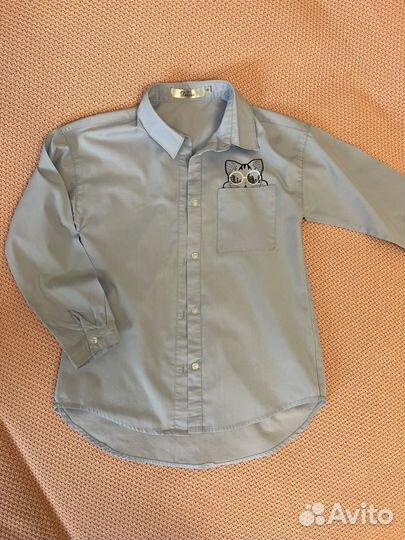 Рубашка школьная для девочки 134