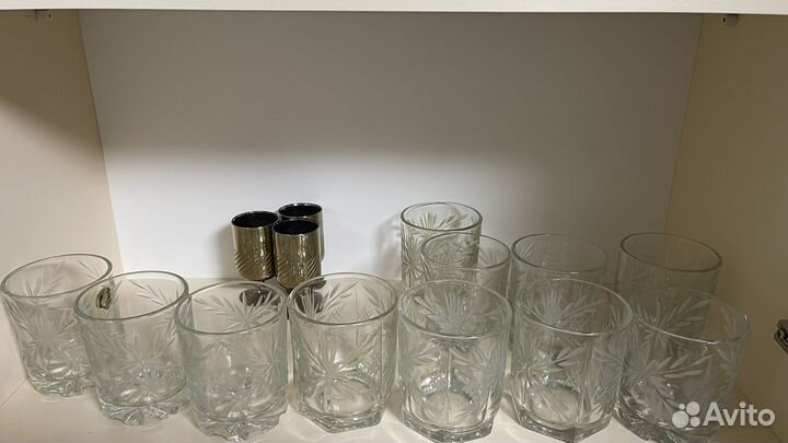 Хрустальные стаканы СССР