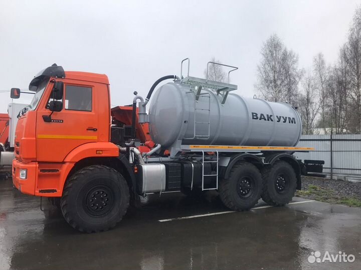 Вакуумная машина 10 на шасси камаз 43118-50