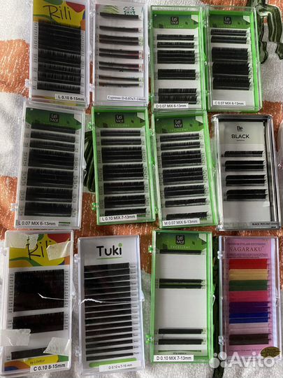 Ресницы и все для наращивания ресниц