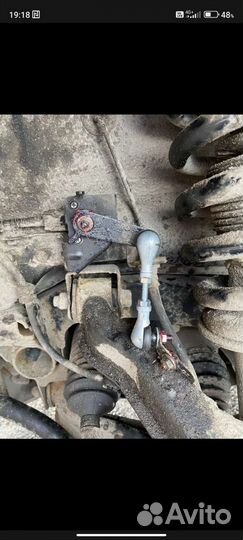 Комплект Тяг корректора фар Паджеро 4, перед,зад