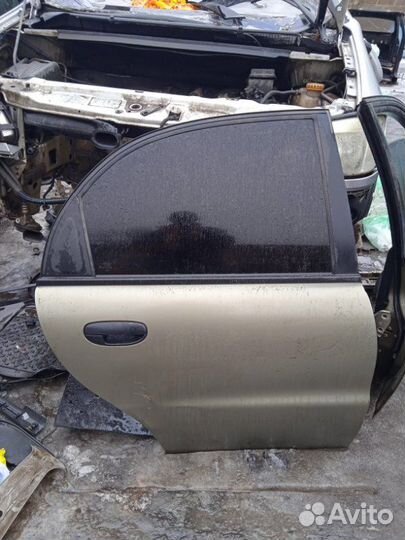 Дверь боковая задняя правая Daewoo Lanos