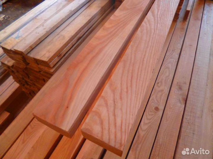 Строганная доска сосна 35х190х6000мм, сухая