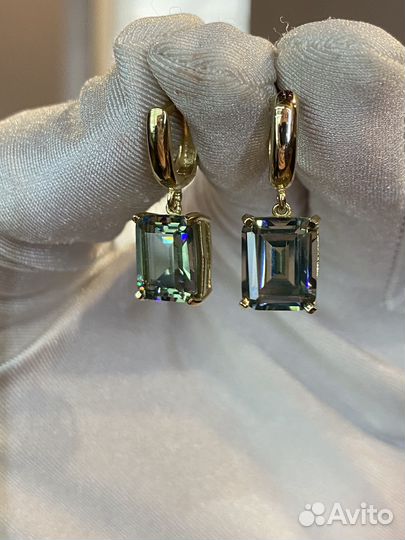 Золотые серьги