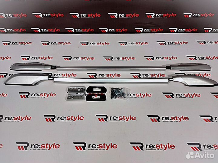 Рейлинги Toyota Land Cruiser Prado 150 Серебро