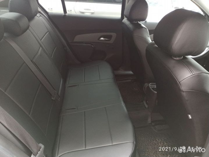 Авточехлы из экокожи для Renault Logan 2