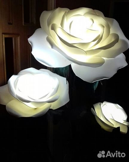 Светильник роза