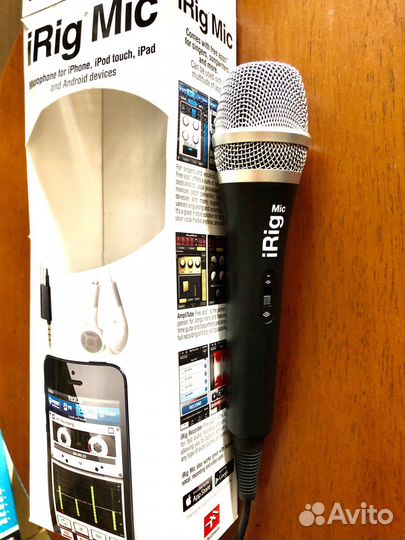 Микрофон студийный профессиональный iRig Mic