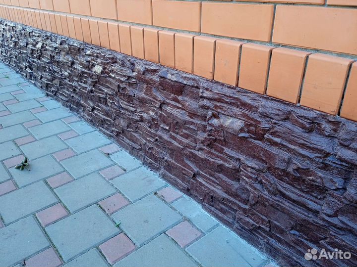 Отделка цоколя