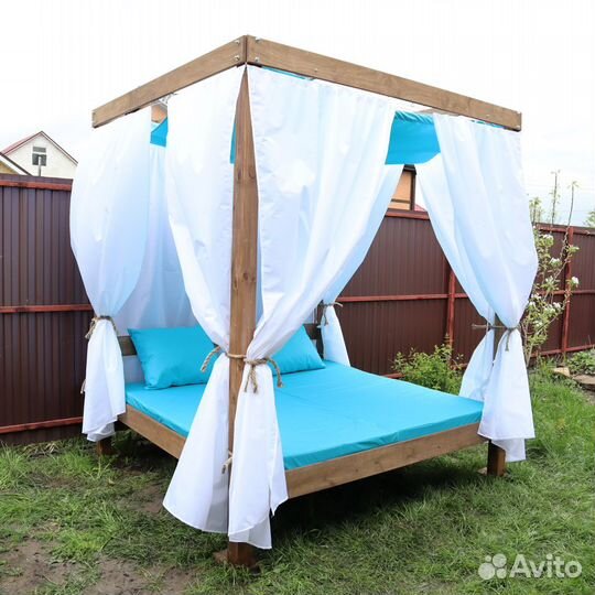 Матрас в беседку 1, шторы в беседку 1
