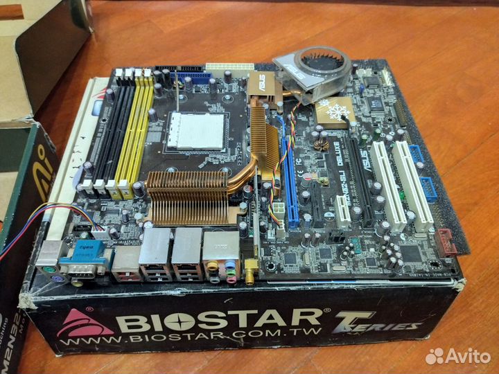 Asus M2N32-SLI Deluxe, Процессор Athlon 64 X2