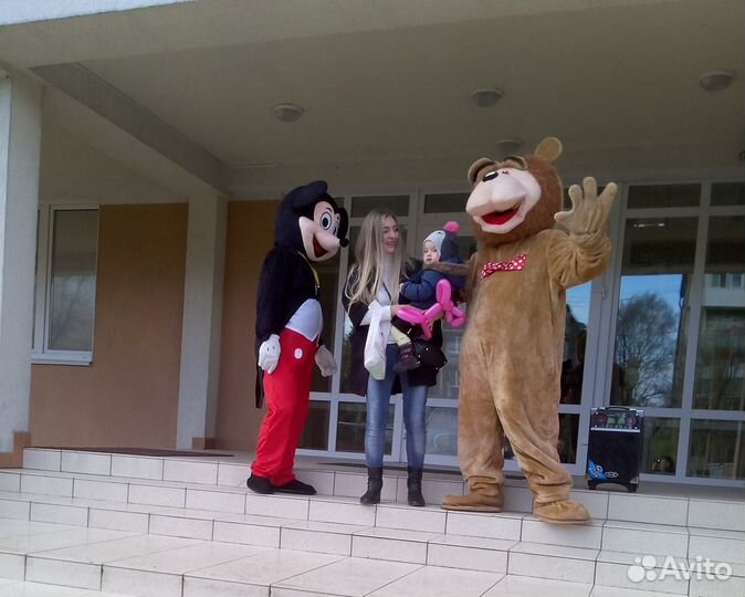 Костюм ростовой куклы курица- Петух надувной