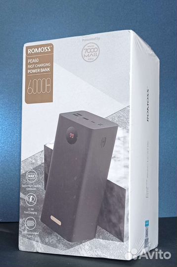 Power Bank Romoss 60000 mAh