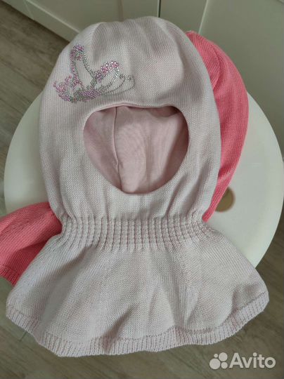 Шапка шлем котик 4 и 6 лет новые