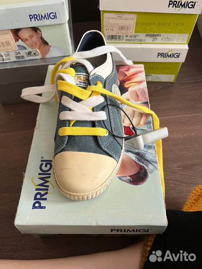 Кеды для девочки primigi 34