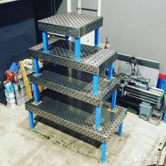 Сварочный 3D стол 3000х1500х100 толщиной 10мм