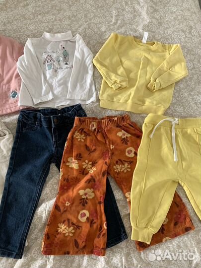 Пакет одежды для девочки 80-86